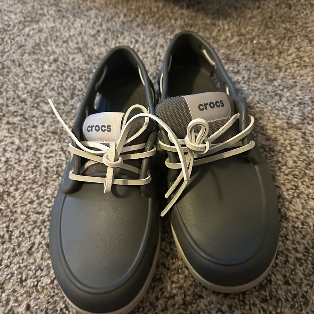 Grey crocs. - Picture 2 of 3